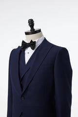 Men's Navy Morning Suit Made to Measure