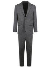 Abraham Moon GREY Tweed Suit