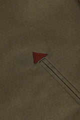 Men's Army Green Casual Jacket Made to Measure