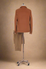 Caramal Brown Lazaro Blouson Jacket