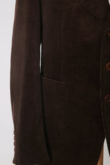 Men's Brown Corduroy Jacket Made to Measure