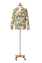 Men's Suit Collar Printed Single-Breasted Shirt Made to Measure