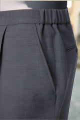 Men's Grey Casual Trouser Made to Measure
