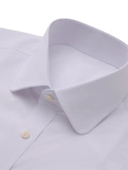 Men's White Club Collar Shirt Made to Measure