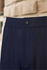 Men's Navy Casual Trouser Made to Measure