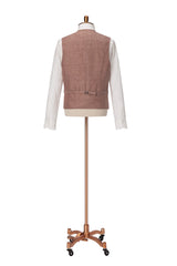 Men's Orchid Pink Double Breasted Vest & Trouser Made to Measure