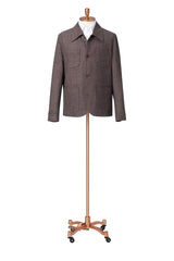 Men's Dark Tan Utility Jacket & Trouser Made to Measure