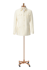 Men's Cream Safari Style Suit Made to Measure