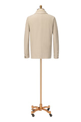 Men's Patch Pocket Overshirt Style Suit Made to Measure