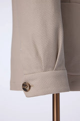 Men's Patch Pocket Overshirt Style Suit Made to Measure