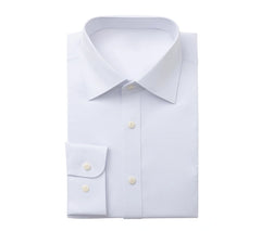 Men's White Club Collar Shirt Made to Measure