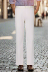 Men's White Trouser (Cotton) Made to Measure