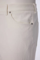 Men's White Casual Trouser Made to Measure