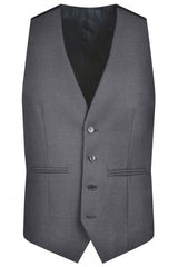 Torre Albert Grey Pure Wool Light Weight Tweed Three Piece Suit