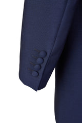 Vitale Barberis Canonico Wool Mohair French Navy Morning Coat