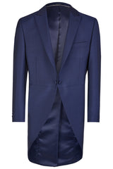 Vitale Barberis Canonico Wool Mohair French Navy Morning Coat