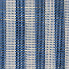Capri Collar Blue Stripe Cotton Linen Mix Summer Shirt