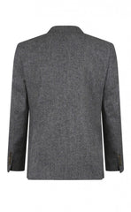 Abraham Moon Grey Tweed Jacket