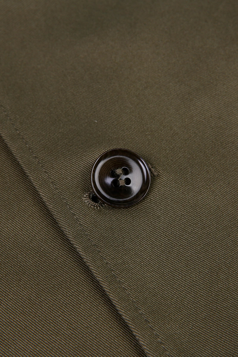 Men's Army Green Casual Jacket Made to Measure