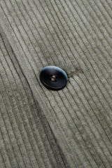 Men's Army Green Cotton Casual Jacket Made to Measure