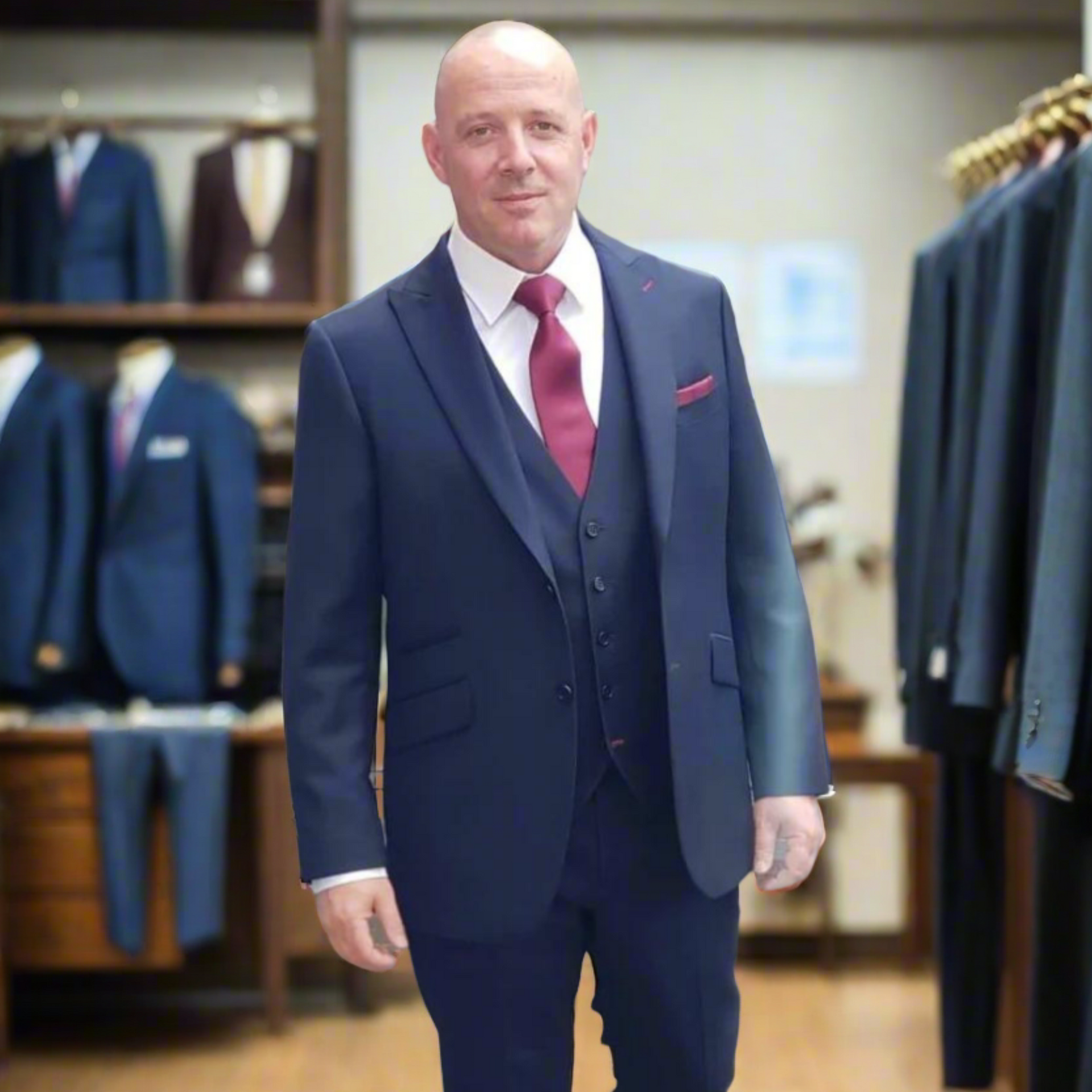 Barucci Bespoke process First Fitting