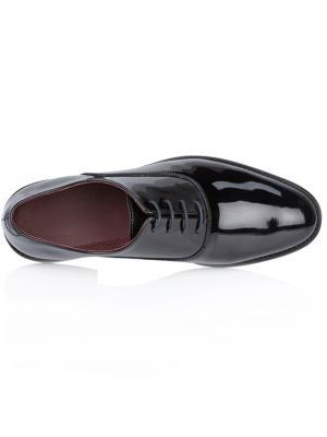 Black Patent Oxford Shoes