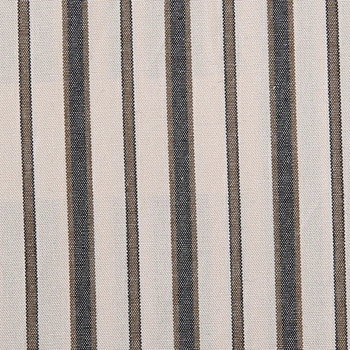 Men's Grey with Blue Striped Shirt Made to Measure