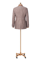 Men's Brown Linen Jacket and Fashion Shirt Made to Measure