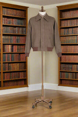 Men's Brown Plaid Casual Jacket Made to Measure