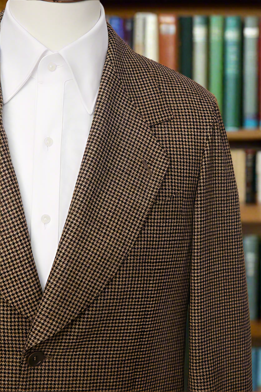 Men's Coffee colour Business Casual Jacket Made to Measure