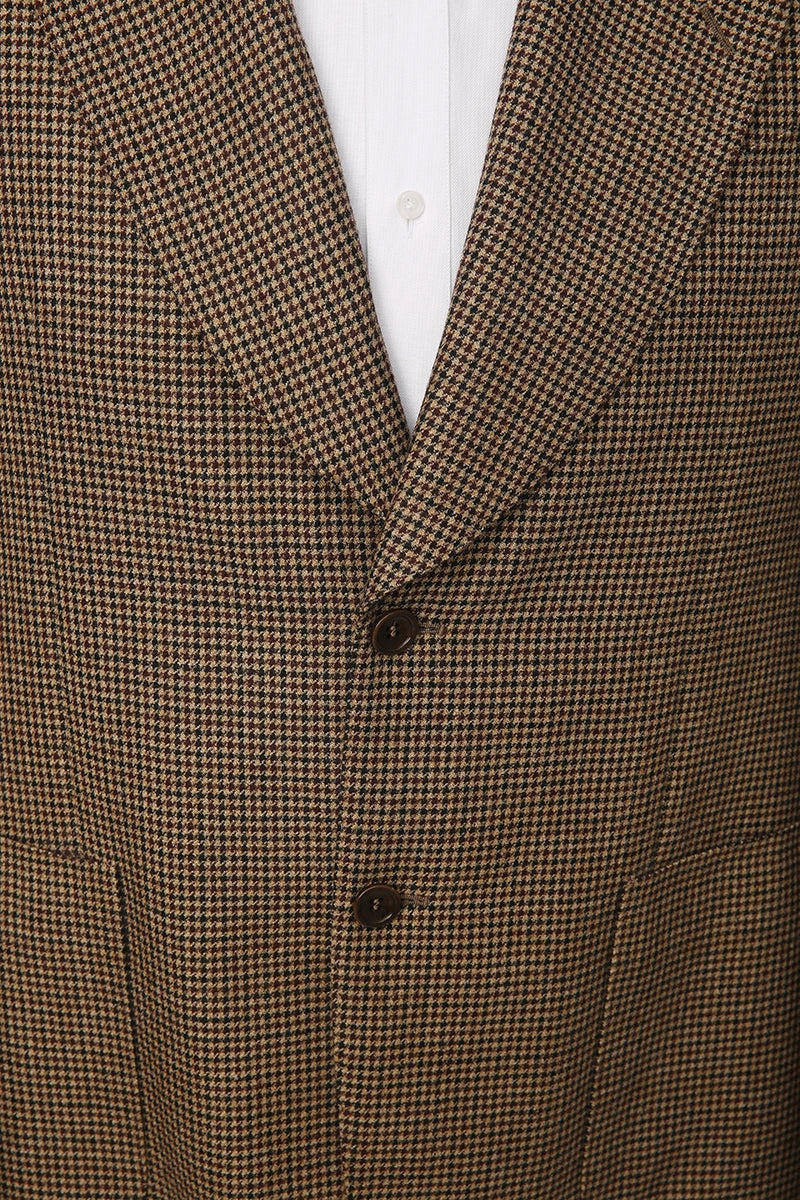 Men's Coffee colour Business Casual Jacket Made to Measure