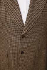 Men's Coffee colour Business Casual Jacket Made to Measure