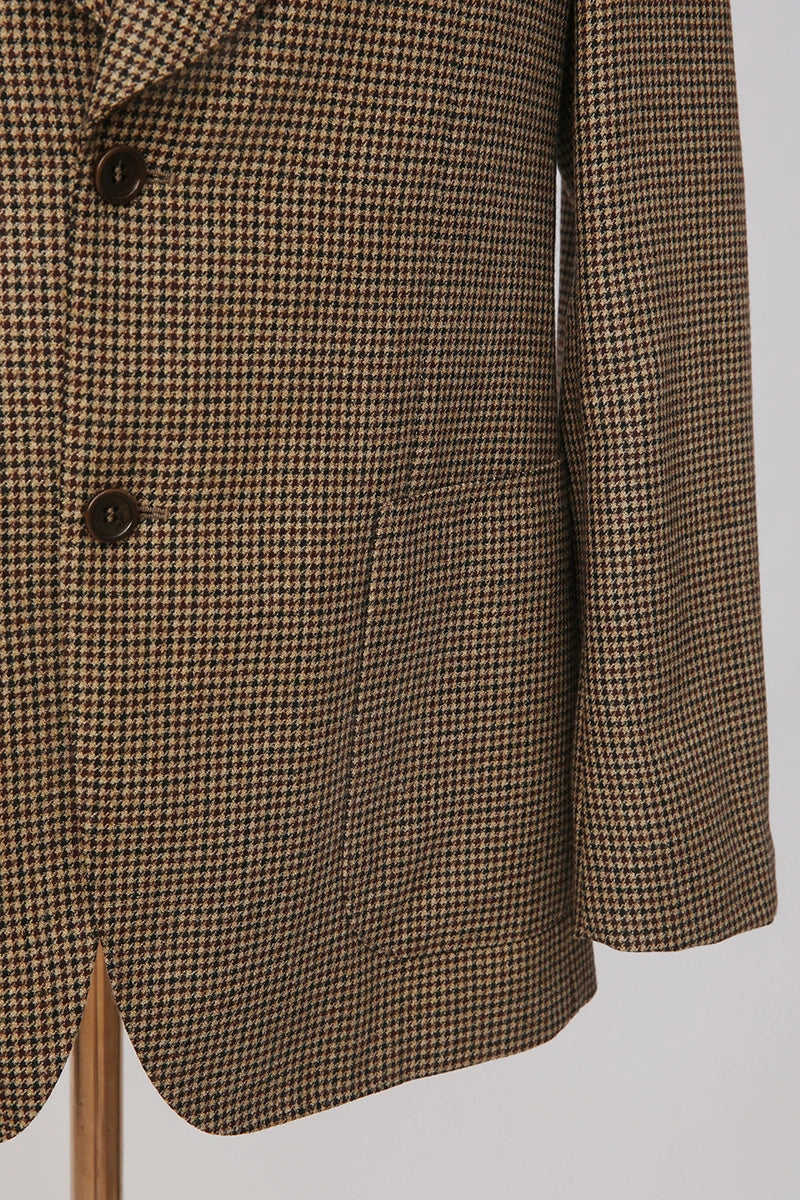 Men's Coffee colour Business Casual Jacket Made to Measure