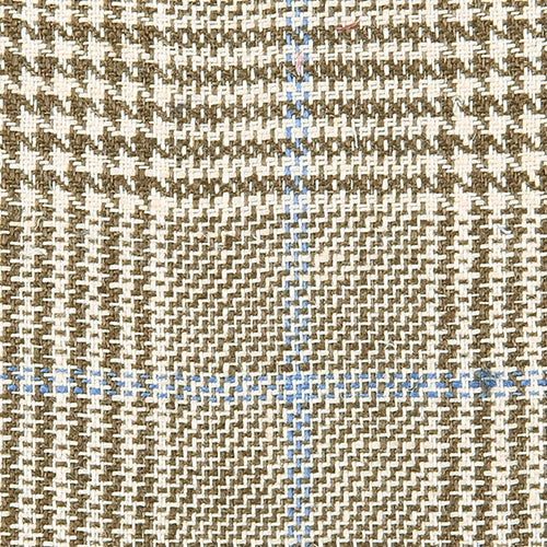 Men's Khaki/ Blue Casual Jacket and Shirt Made to Measure