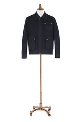 Men's Navy Jacket and Trouser Suit Made to Measure