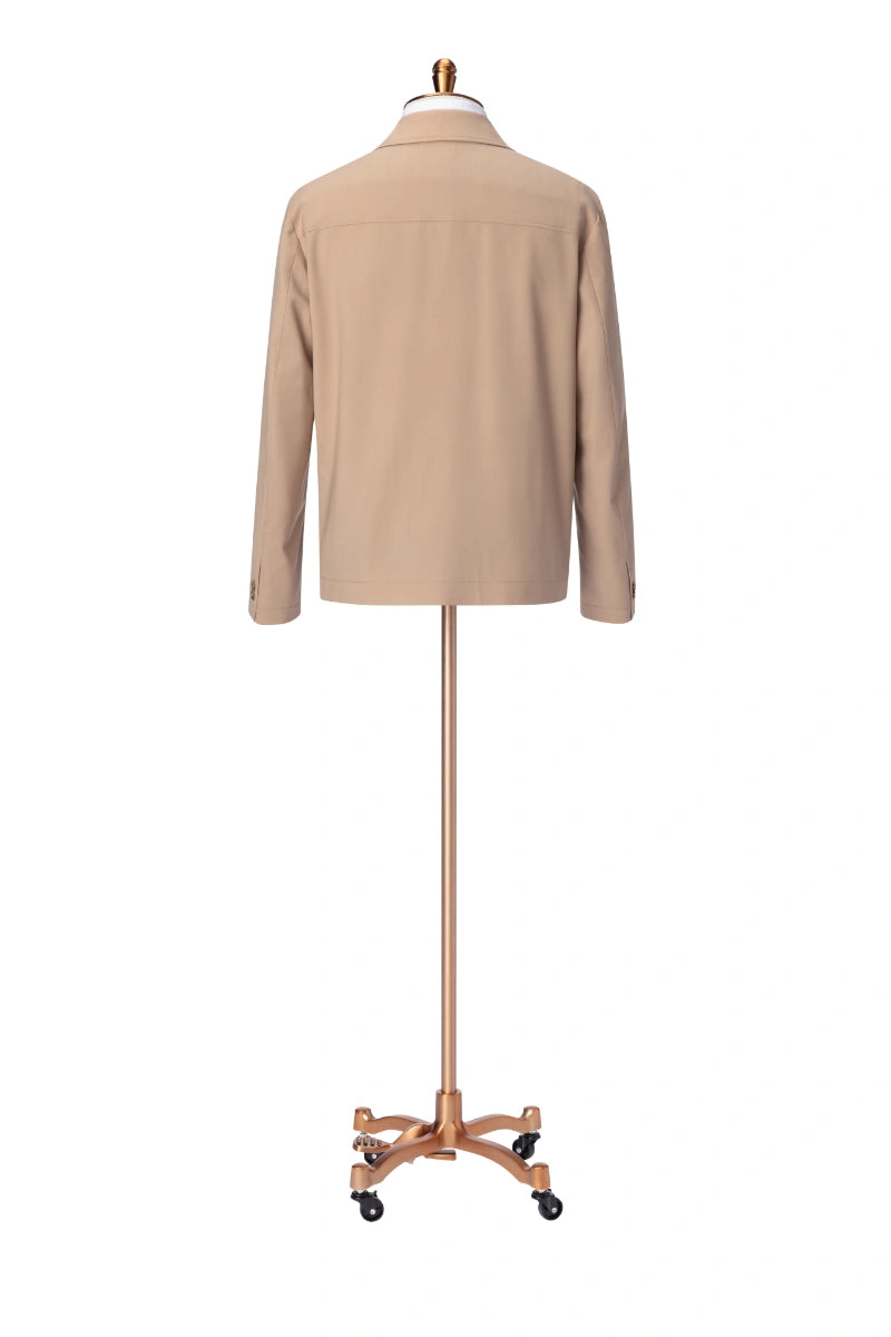 Men's Button-Front Casual Jacket and Trouser Made to Measure