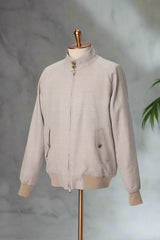 Men's Khaki Casual Coat and White Trouser Made to Measure