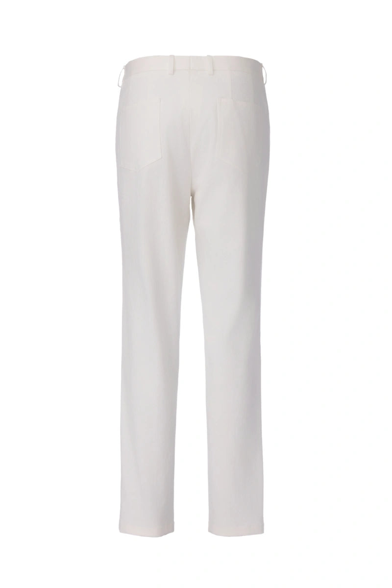 Men's Khaki Casual Coat and White Trouser Made to Measure