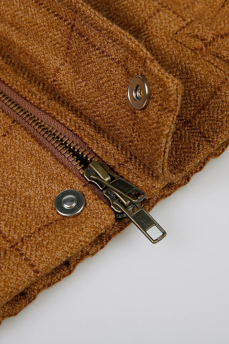 Men's Coffee Casual Jacket Made to Measure
