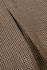 Men's Coffee Double Breasted Overcoat Made to Measure