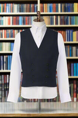 Men's Dark Blue 3 Piece Suit Made to Measure