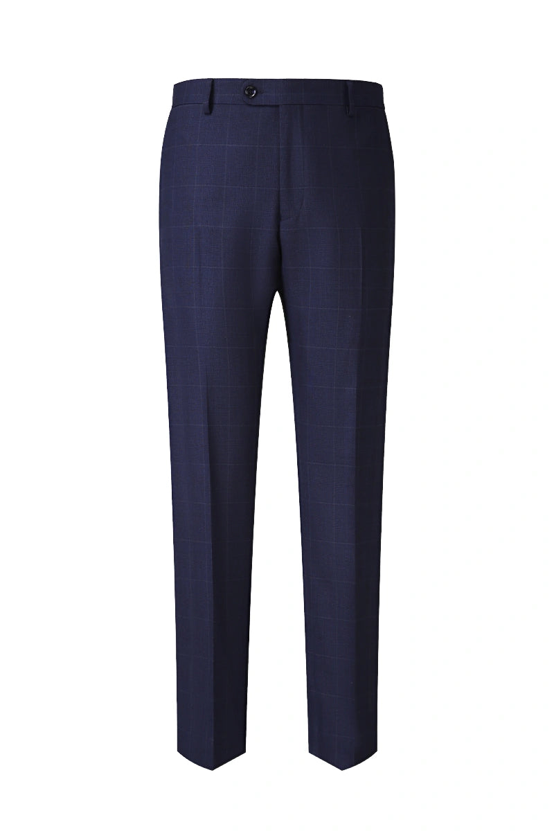 Men's Dark Blue 3 Piece Suit Made to Measure