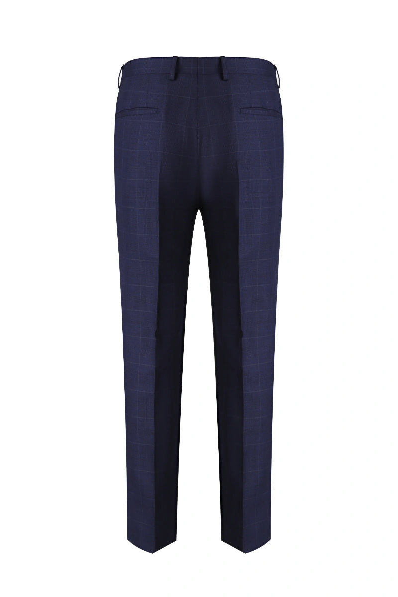 Men's Dark Blue 3 Piece Suit Made to Measure