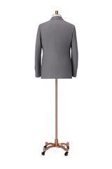 Men's 1 Button Shawl Collar Double Breasted Style Jacket Made to Measure