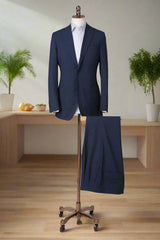 Guabello 2 Piece Navy Suit Made to Measure
