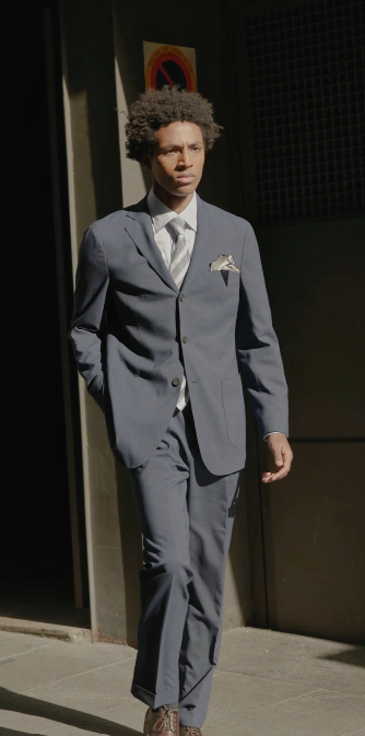 Guabello 2 Piece Navy Suit Made to Measure