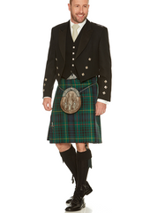 Prince Charlie Black Kilt Hire