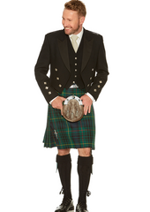 Prince Charlie Black Kilt Hire