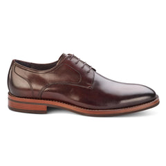 John White Mens Dovecote Brown Derby Shoes - Barucci