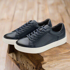 John White Mens Navy Hemsworth Sneaker - Barucci
